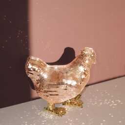 Chicken Disco Ball Home Decor Gift - thumbnail 3