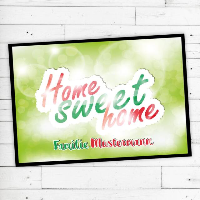 "Doormat ""Home Sweet Home"