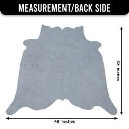 Elegant Large Black/White Cowhide Rug - Plush Hair-On Leather For Upscale Decor - thumbnail 3