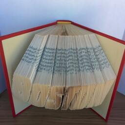 Boston College- Folded Book Art - Fully Customizable, University Gift - thumbnail 2