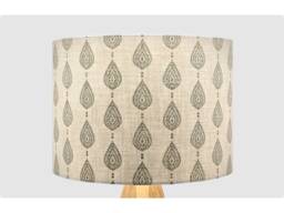 Beige Brown Raindrop Lampshade, Table Floor Lamp/Ceiling Pendant Small Medium Large 15cm 20cm 25cm 30cm 35cm 40cm Fabric Drum Light Shade