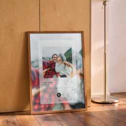 Custom Song Print - Personalised Music Photo Plaque, Birthday Gift - thumbnail 3