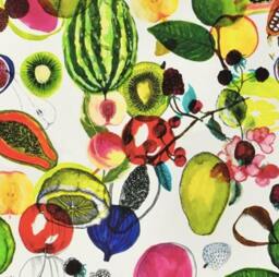 Designers Guild/Christian Lacroix - Manaos Perroquet, Cabanon Rainette, Decorative Pillow Cover - thumbnail 3
