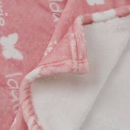 Personalized Wildflower Baby Blanket, Custom Name Swaddle - thumbnail 4