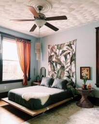 Classic Leaves - Wall Tapestry Tapestry Exotic Hangings Wanderlust Bohemian Home Decor Dorm T#7 - thumbnail 1