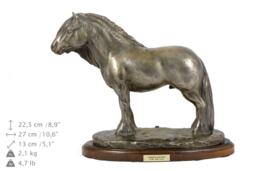 Fell Ponny - Stallion, Horse Wooden Base Statue, Limited Edition, Artdog - thumbnail 1