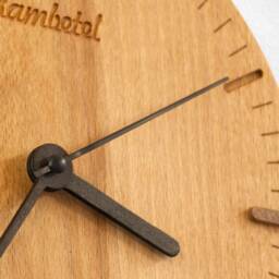 Kolo - Wooden Wall Clock. Simple Form & Beautiful Texture Of Natural Wood - thumbnail 3