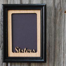 Sisters Picture Frame - 5x7 Holds 4x6 Photo - thumbnail 3