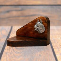 Boxer - Wooden Candlestick With Dog, Souvenir, Decoration, Limited Edition, Collection - thumbnail 2