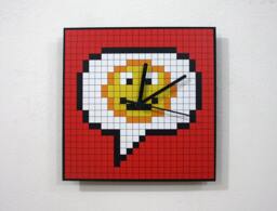 Smile Pixel - Wall Clock - thumbnail 1