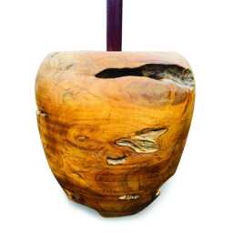 Teak Root Ball Parasol Base Holder 40cm - thumbnail 3