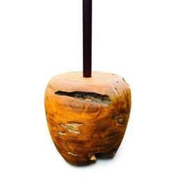 Teak Root Ball Parasol Base Holder 40cm - thumbnail 2