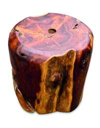 Teak Root Ball Parasol Base Holder 40cm