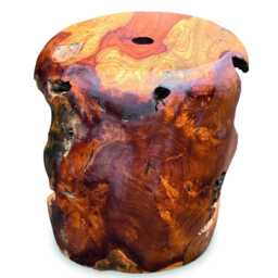 Teak Root Ball Parasol Base Holder 40cm - thumbnail 4