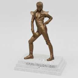 David Bowie As Ziggy Stardust Bronze Effect Statue