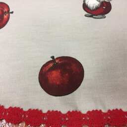 Handmade Linen Christmas Tree Skirt Scandinavian Holiday Decor - thumbnail 2