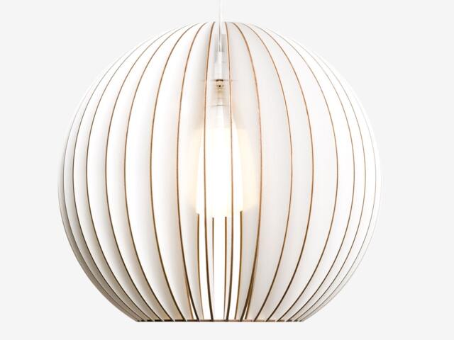 Aion L Wood Pendant Light, Wooden Lampshade, Lamp - image 1