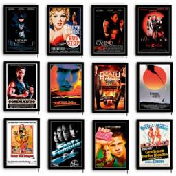 Movie Posters Illuminated Light Framed Lightbox Led Sign Home Cinema Man Cave Theatre Modern Wall Deco Art Retro Films Unusual Gifts For Men - thumbnail 3