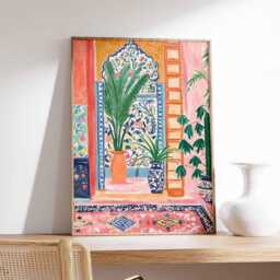 Traditional Islamic Decor, Moroccan Poster, Arabic Print, Gift For Muslim, Gift, Wall Art - thumbnail 2