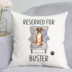 Boxer Dog Cushion - Related Gift Reserved For Dog Cushion Gift