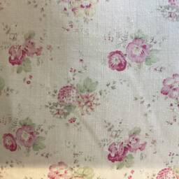 Cushion Covers in Peony & Sage Sweet Peas Roses - thumbnail 2