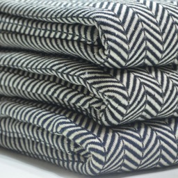 "Black Blanket, Throw Blanket, Bed Rug, Peshtemal Cover, Bed Cover, Turkish 100% Cotton Towel, 75""x91" - thumbnail 4