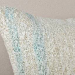 Handmade Kilim Pillow Cover, Hemp Cushion, Anatolian Design - 18x18'' - thumbnail 3