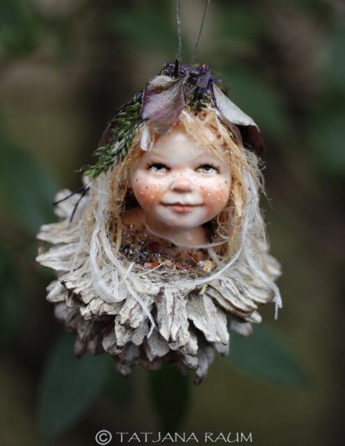Pixie Girl Mienka Handmade Decoration - image 1