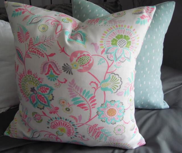 Floral Pillow Cover Richloom Lanie Orchid Print, Cotton Accent - image 1