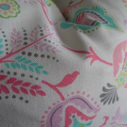 Floral Pillow Cover Richloom Lanie Orchid Print, Cotton Accent - thumbnail 3
