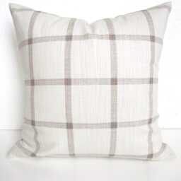 Black Buffalo Check Pillow Covers Blue Buffalo Check Throw Pillows Tan Green Red Plaid Pillow 16 18x18 20 Gray - thumbnail 4