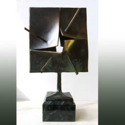 Complete, 29/17/8cm, Limited Edition ??riginal Bronze Sculpture, Stoycho Nikiforov - thumbnail 2