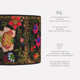 Vintage Ceiling Lampshade - Enhance Your Interior With Our Vintage Featuring Exotic Birds Pendant - thumbnail 2