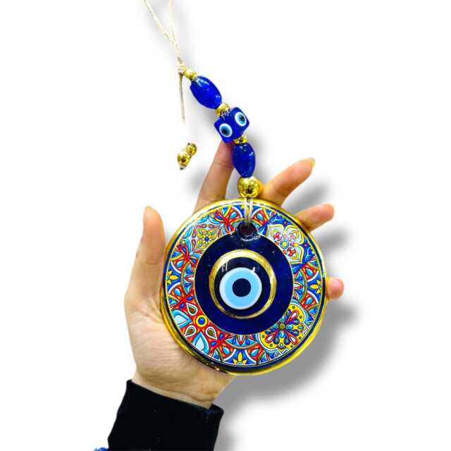 Evil Eye Wall Hanging Turkish Home Protection Amulet - image 1