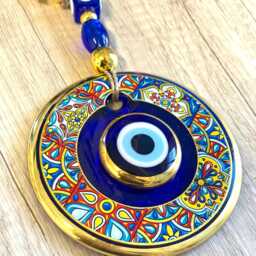 Evil Eye Wall Hanging Turkish Home Protection Amulet - thumbnail 4