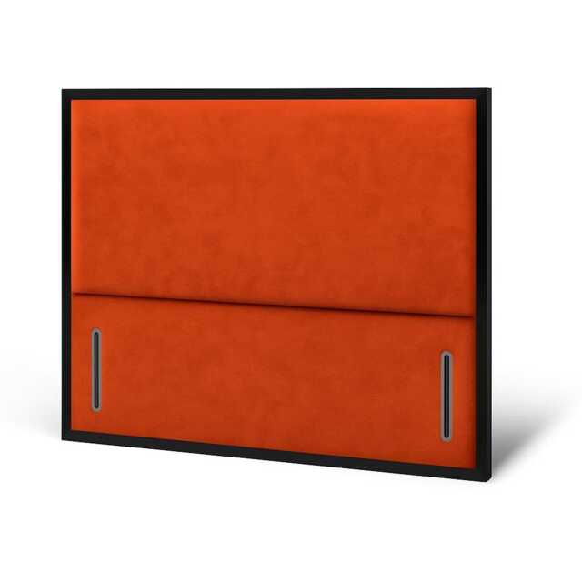 Plush Velvet Floor Standing Headboard With Black Border - 60 - image 1