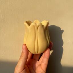 Tulip Candle - Soy Wax Floral Sculptural Spring Home Decor Handmade Decorative Flower Gift - thumbnail 3