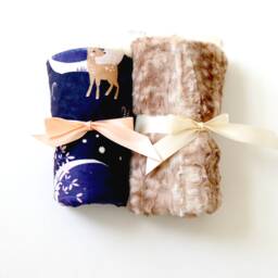 Dream Lovie. Security Blanket. Personalized Lovey. Faux Fur Fawn. Mini Baby Minky Shower Gift - thumbnail 3