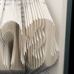 Ohana 5 Letter Names Folded-Book Art Sculpture - thumbnail 4