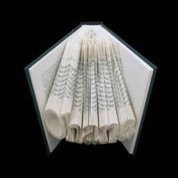 Ohana 5 Letter Names Folded-Book Art Sculpture - thumbnail 3