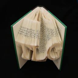 Initials Acronyms 3 Letter Names Words Folded-Book Art Sculpture - thumbnail 3