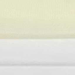 Beige Cream Voile Sheer Austrian Shade Roman Shade - thumbnail 4