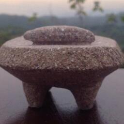 Borucan Indian Stone Metate, Grinding Sculpture, Authentic, Historical, Limited - thumbnail 3