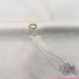 Brunschwig & Fils Les Touches Aqua Made To Measure Professionally Roman Blind - thumbnail 3