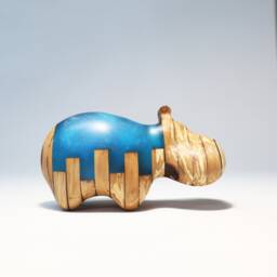 Duo Hippopotamus Sculpture - 10