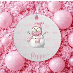 Personalised Kids Christmas Decoration - Granddaughter Gift Custom Bauble For Girls Stocking Filler Eve Box