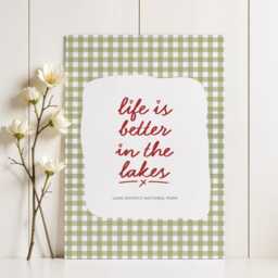 Life Is Better in The Lakes - Fun Print, Lake District, Cottage Core Style, Hand Drawn - thumbnail 3