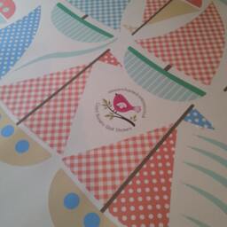 Sailing Boat Nursery Wall Decals Fabric Art Stickers - thumbnail 2