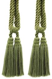 "D??copro Double Tassel Curtain & Drapery Tieback, Length 5 1/2"" - 14cm, Spread 27"