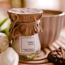 Handmade Soy Candle Floral Herbal Tea Scents - 110Ml Glass Jar - thumbnail 3